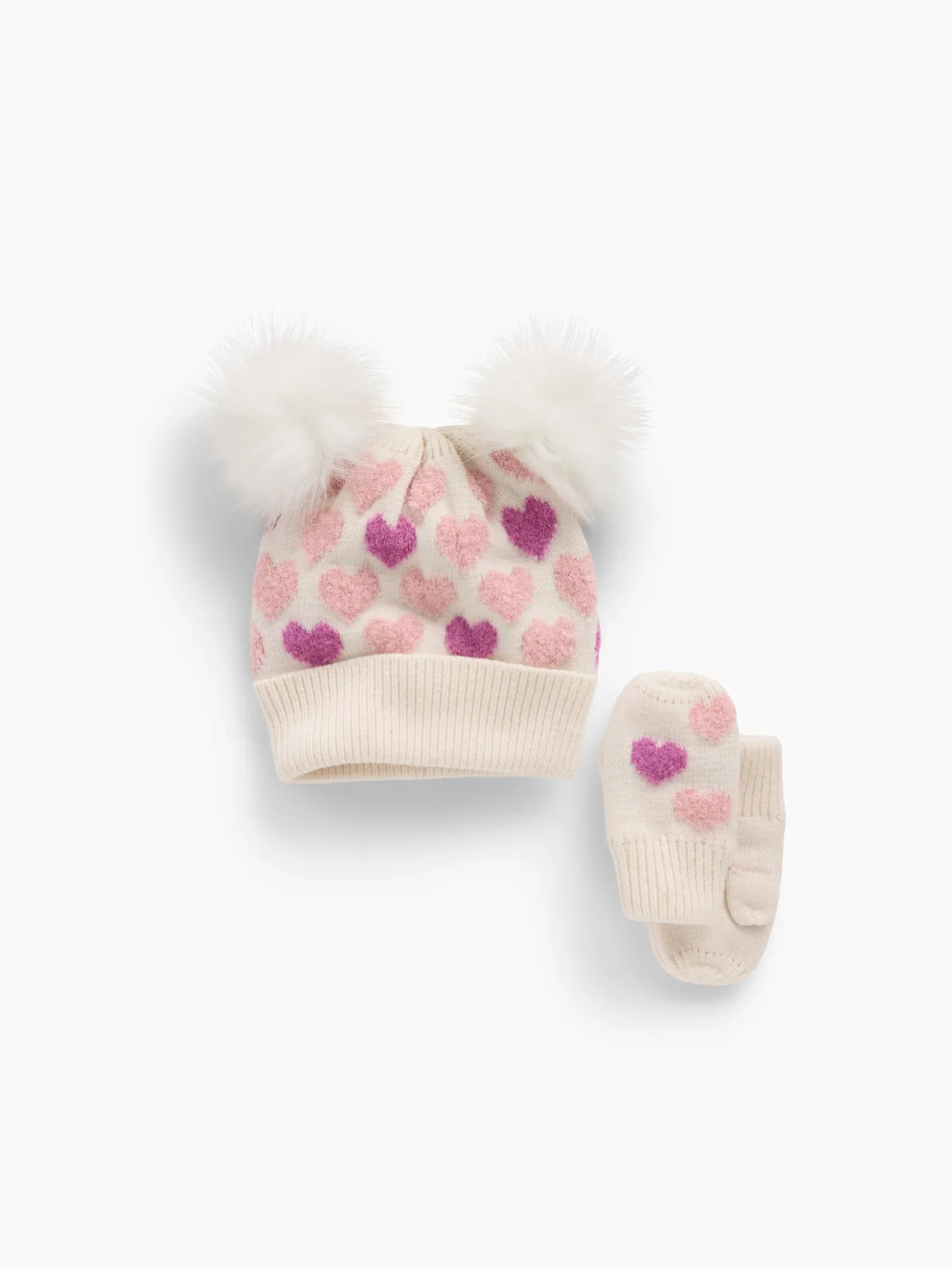 Pom Beanie & Mittens Set by Gap