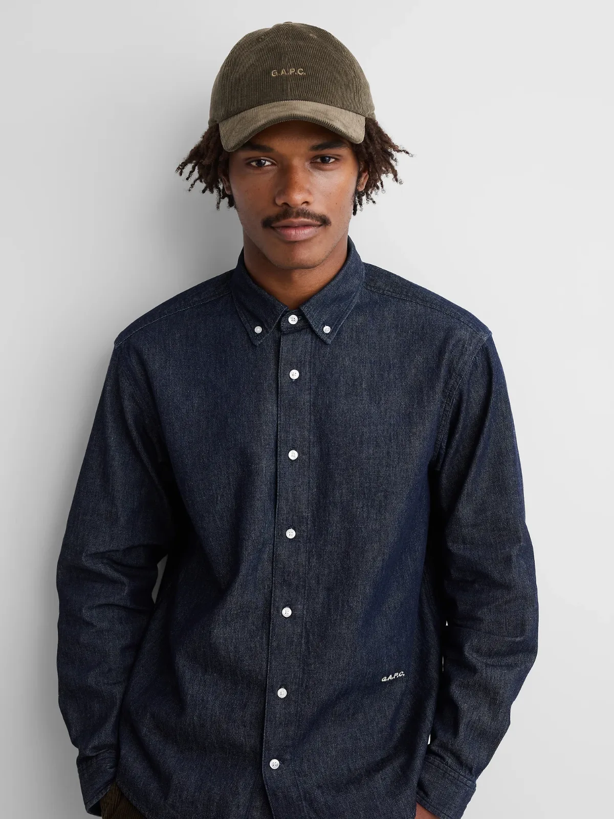 Gap x A.P.C. Logo Corduroy Baseball Hat by Gap