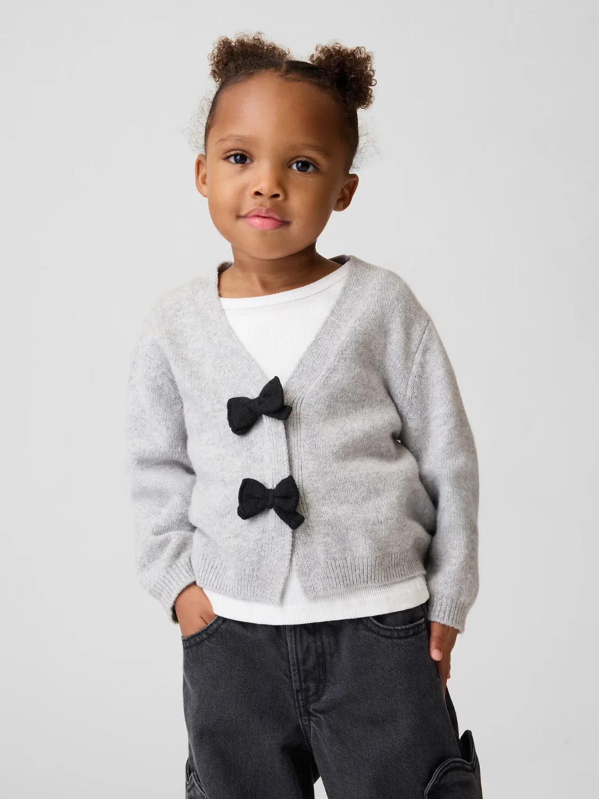 CashSoft Bow Cardigan Sweater by Gap