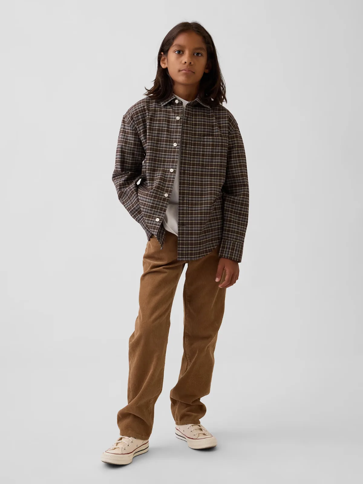 Corduroy Relaxed Straight Pants by Gap