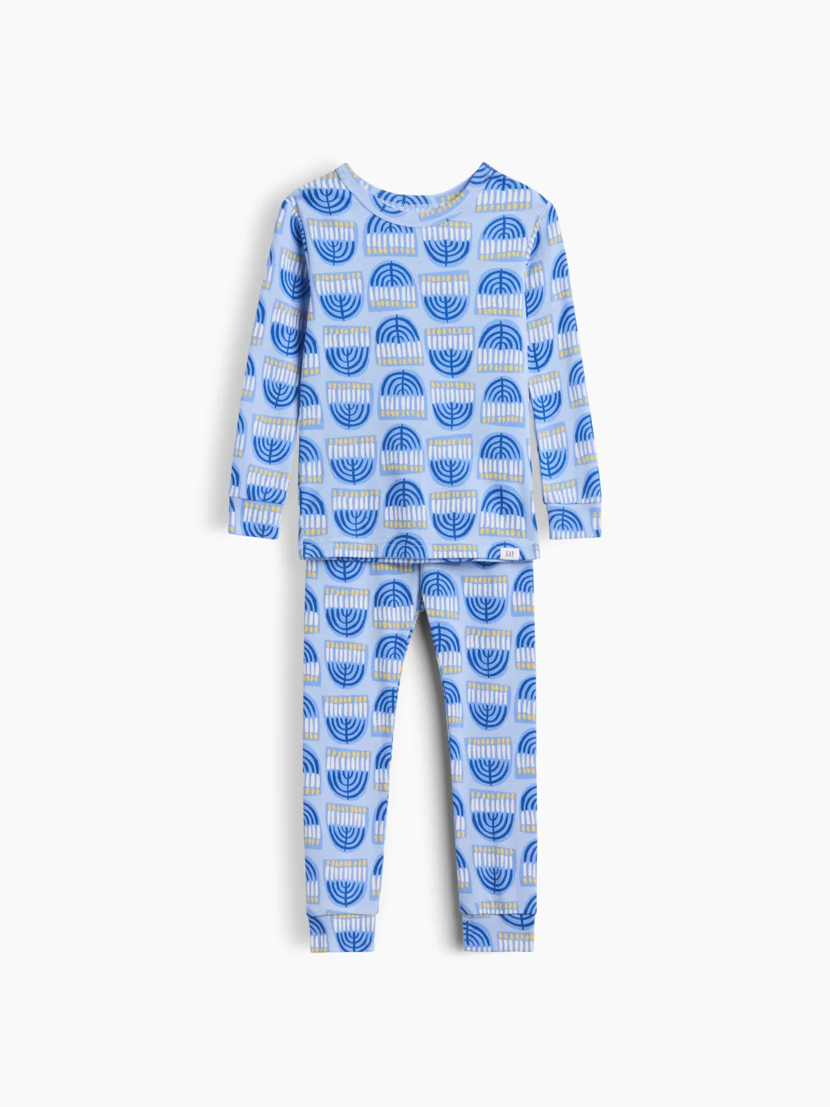 Organic Brushed Cotton Hanukkah PJ Set by Gap