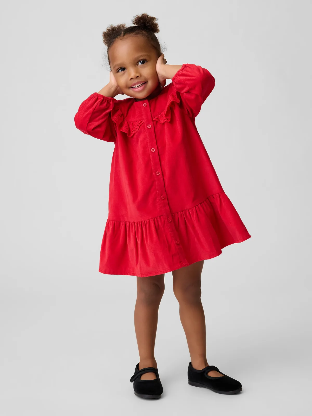 Corduroy Drop-Waist Dress by Gap