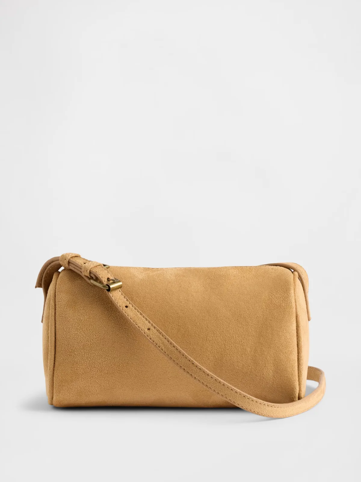 Vegan Suede Barrel Bag by Gap