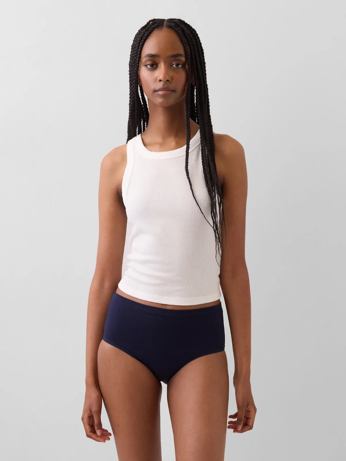 Organic Stretch Cotton High Rise Bikini by Gap