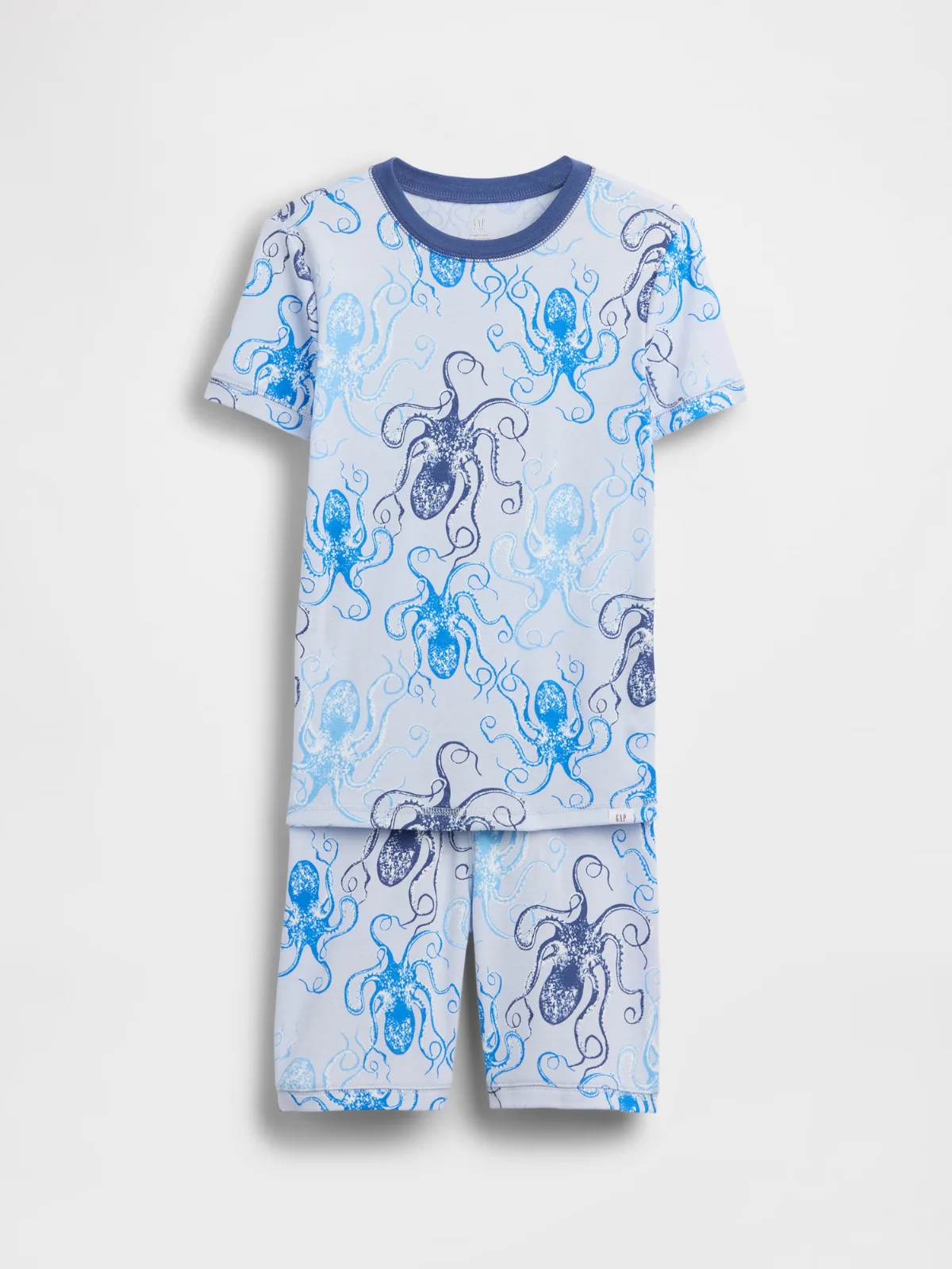 Organic Brushed Cotton Octopus PJ Short Set by Gap