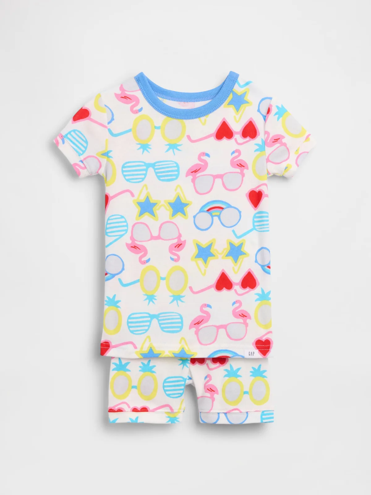 Organic Brushed Cotton Sunglasses PJ Short Set by Gap