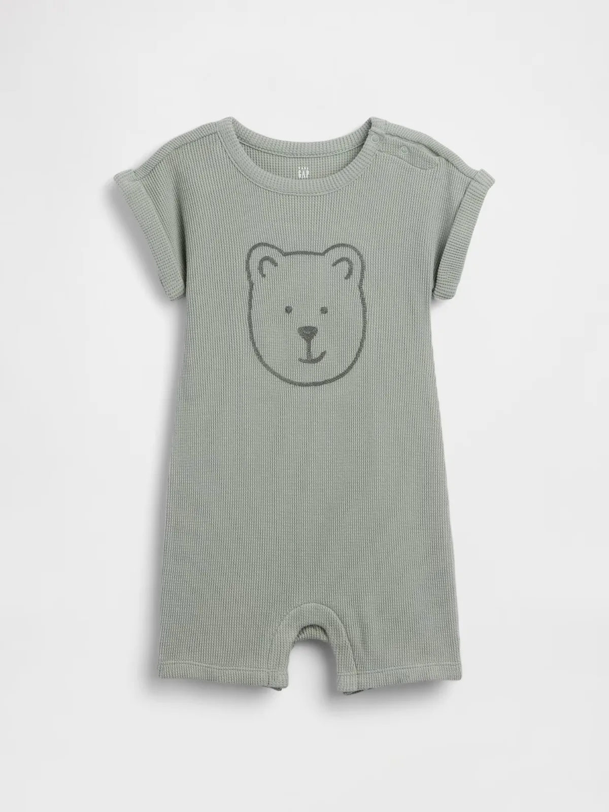 Brannan Bear Waffle Shorty One-Piece by Gap