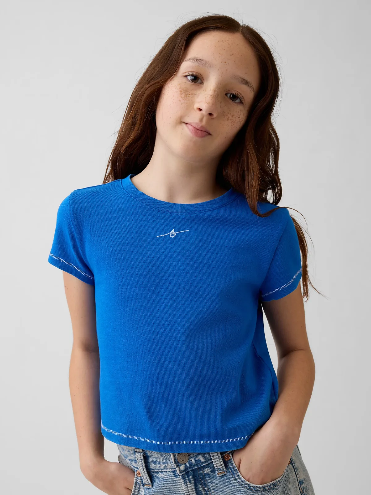 Get Blue Graphic T-Shirt by Gap