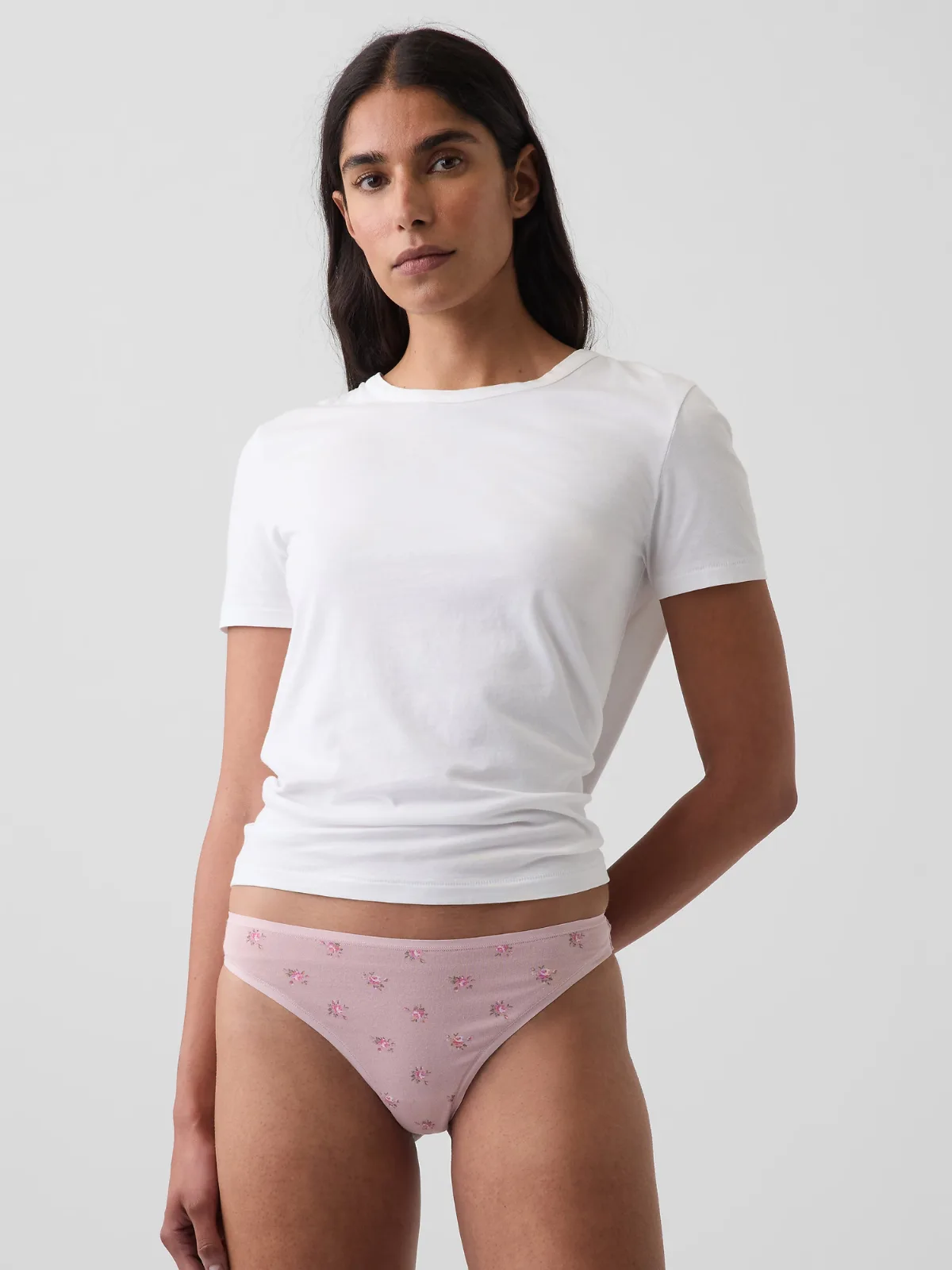 SoftMade Organic Stretch Cotton Thong by Gap