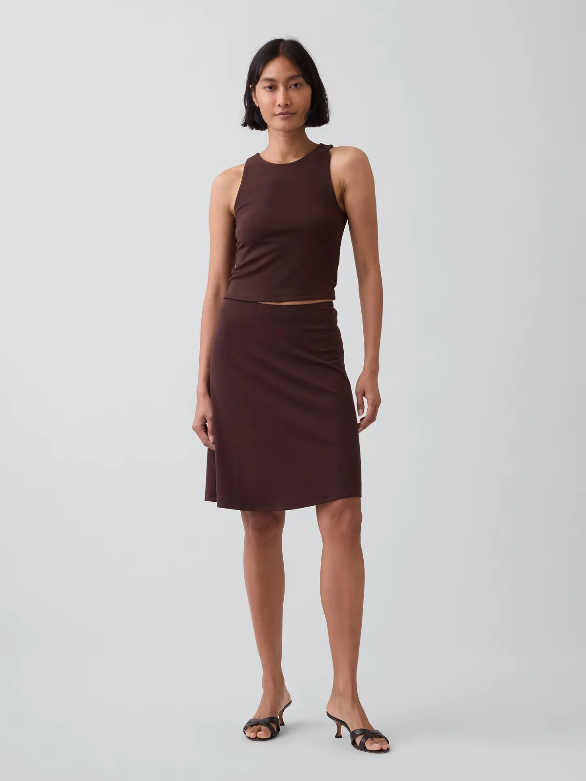 Easy Knee-Length Skirt