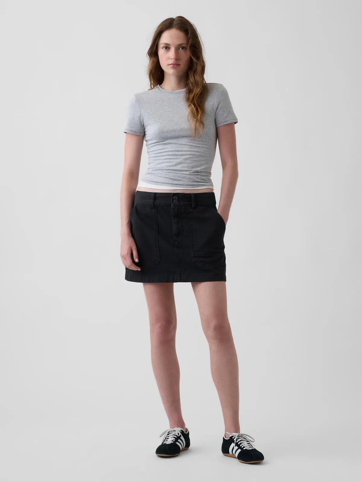 High Rise Mini Utility Skort by Gap