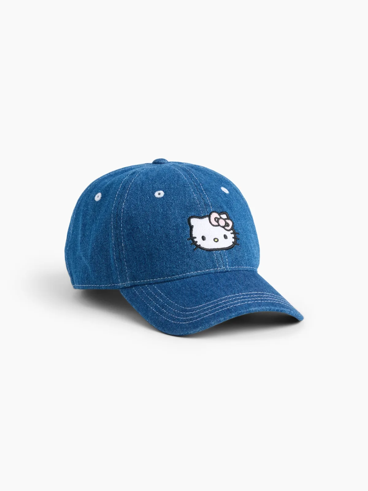 Hello Kitty Denim Baseball Hat by Gap