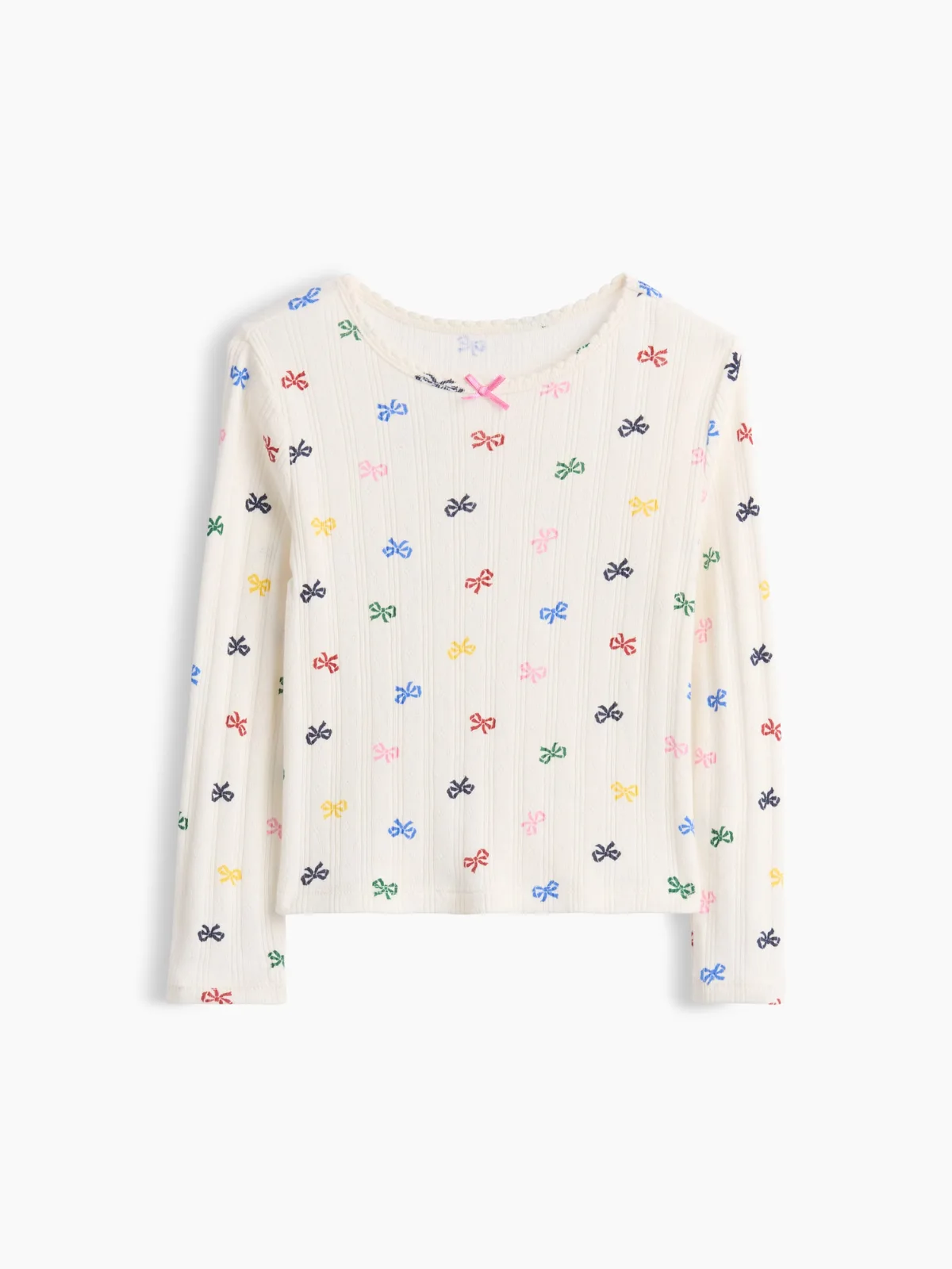 Pointelle Rib T-Shirt by Gap