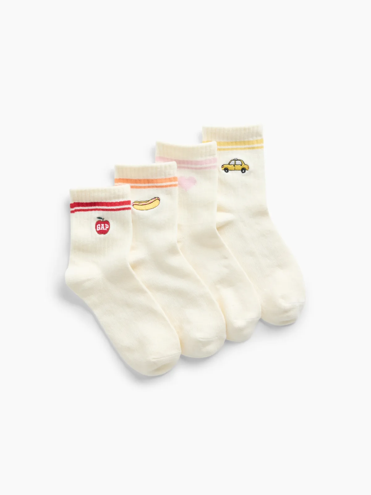 NYC Icon Half-Crew Socks (4-Pack) by Gap
