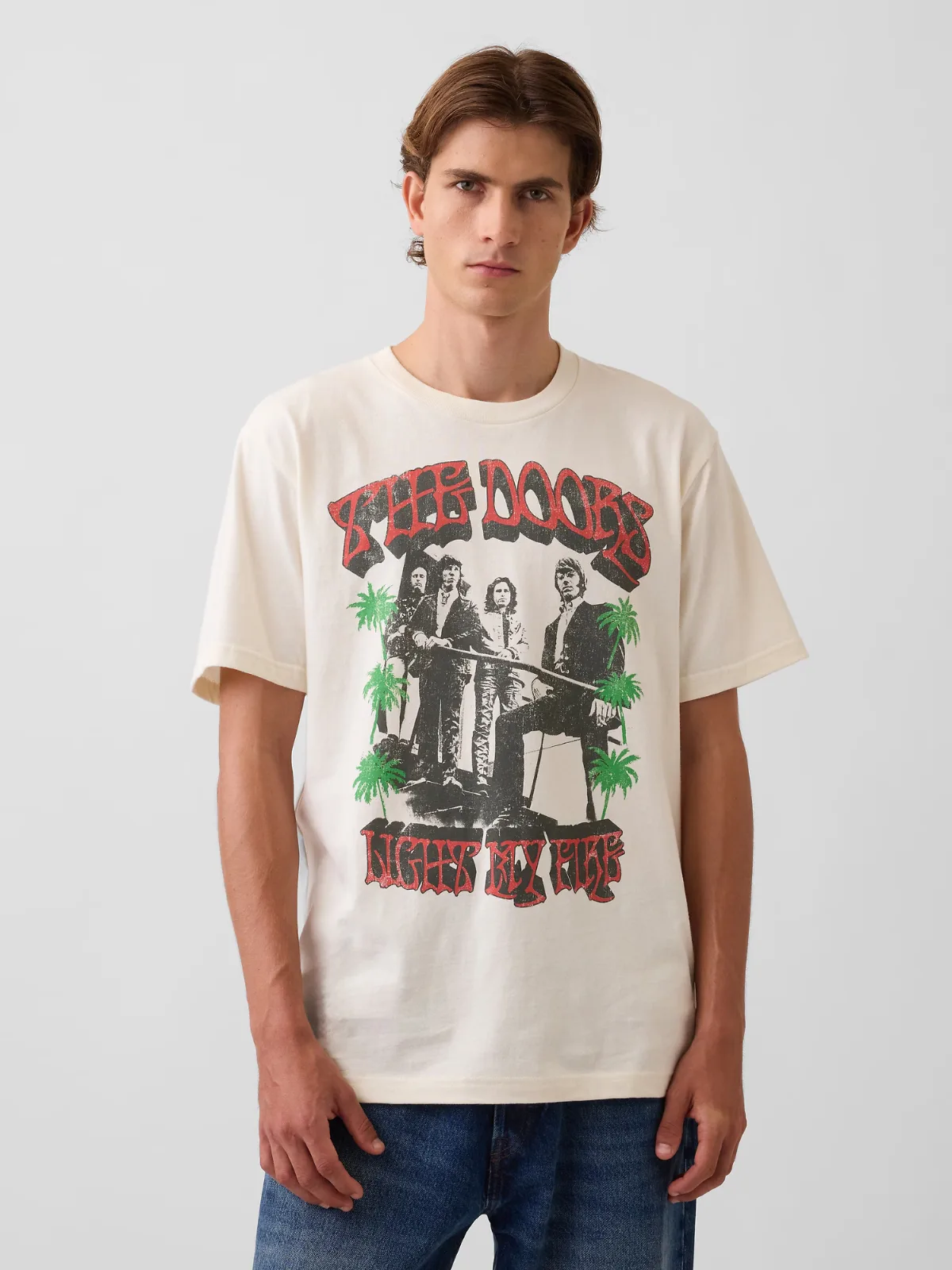 The Doors Relaxed Graphic T-Shirt by Gap
