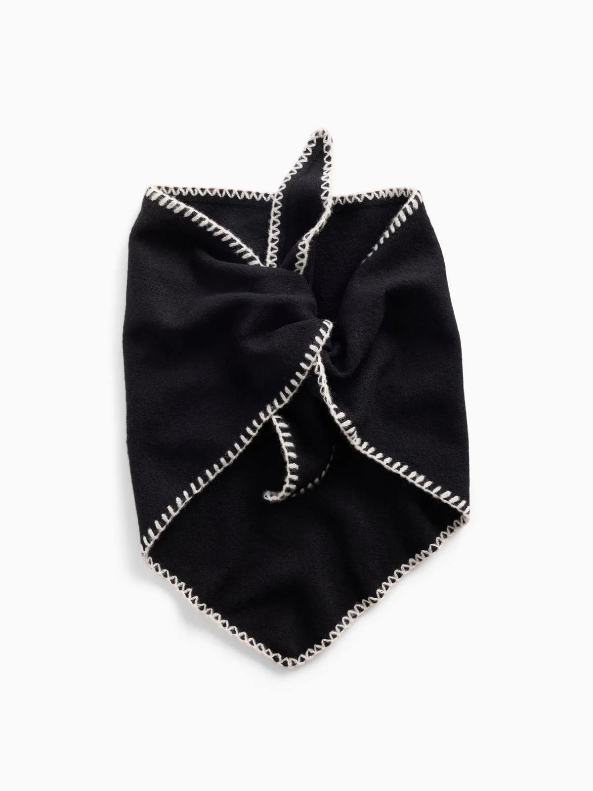 CashSoft Whipstitch Bandana Scarf