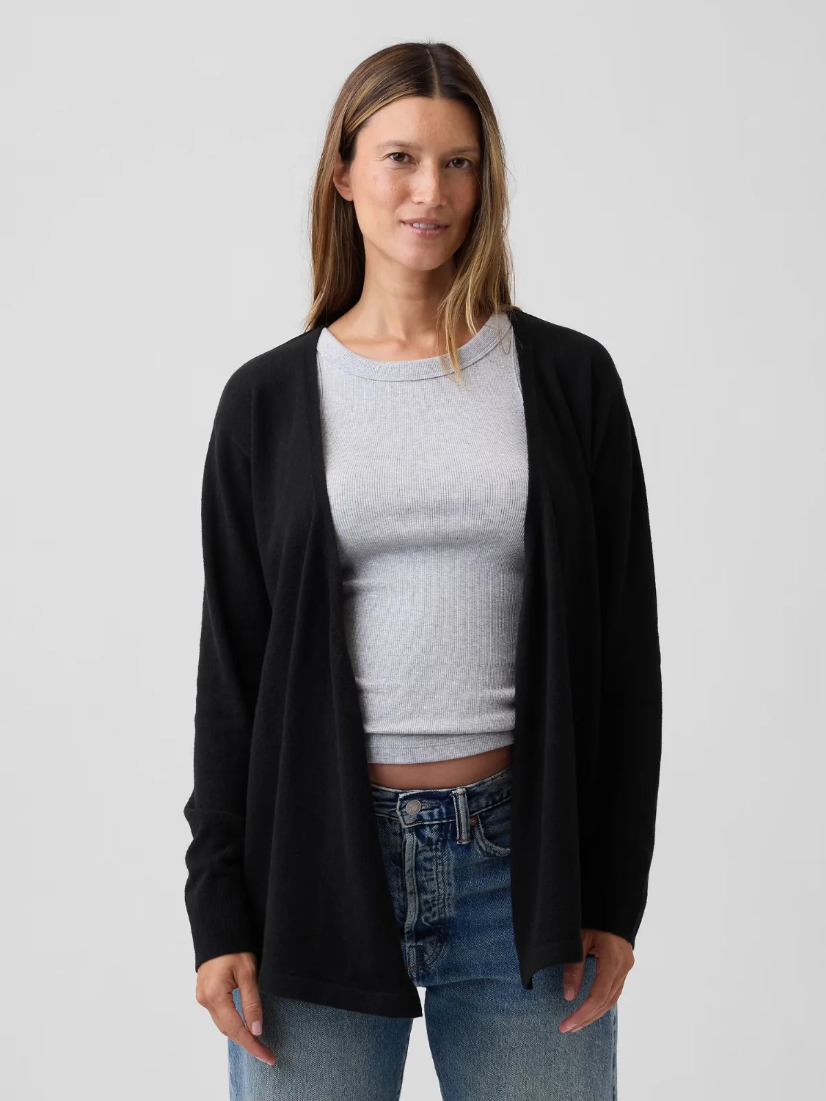 Maternity CashSoft Wrap Cardigan Sweater by Gap