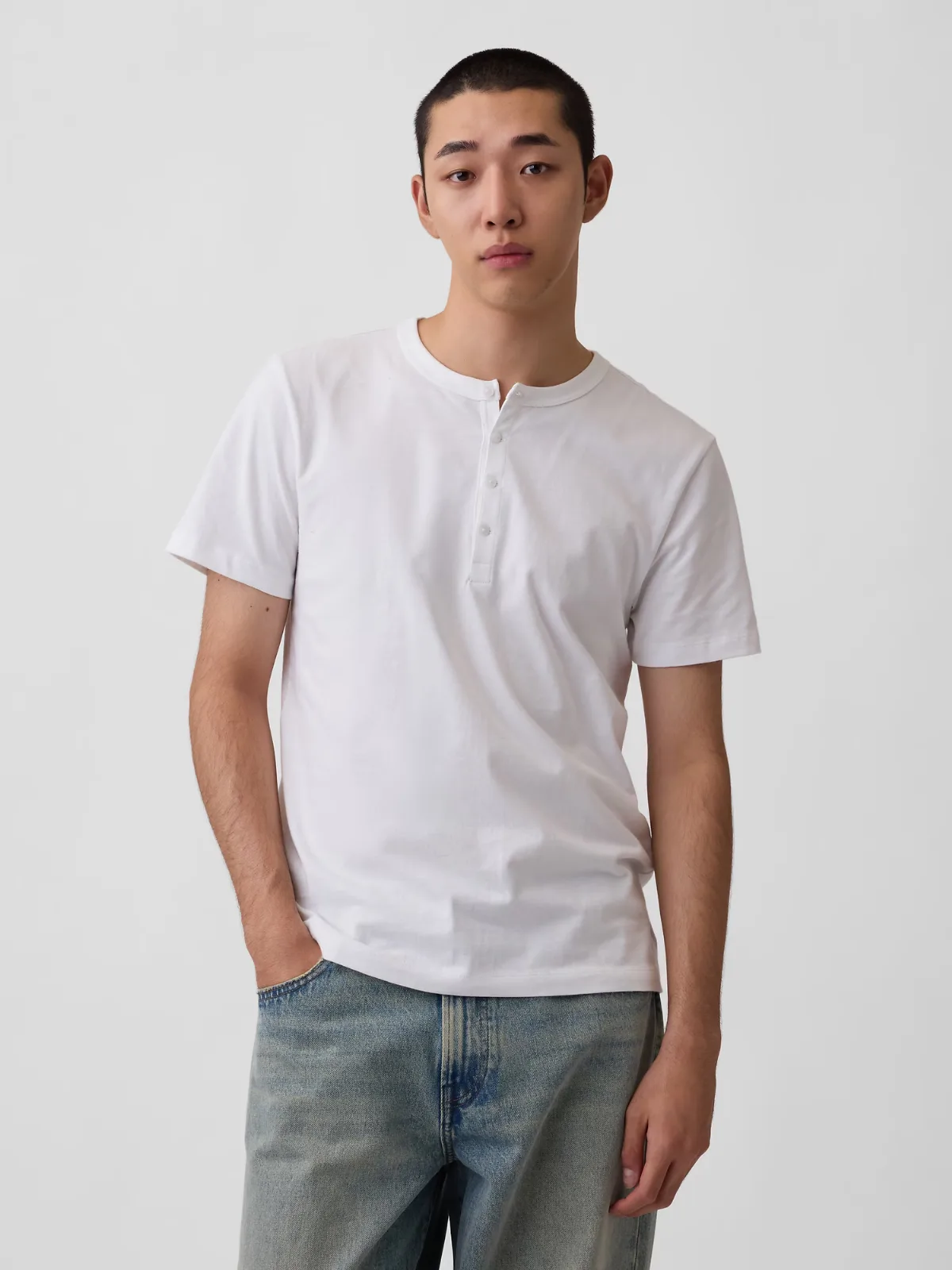 Henley T-Shirt by Gap