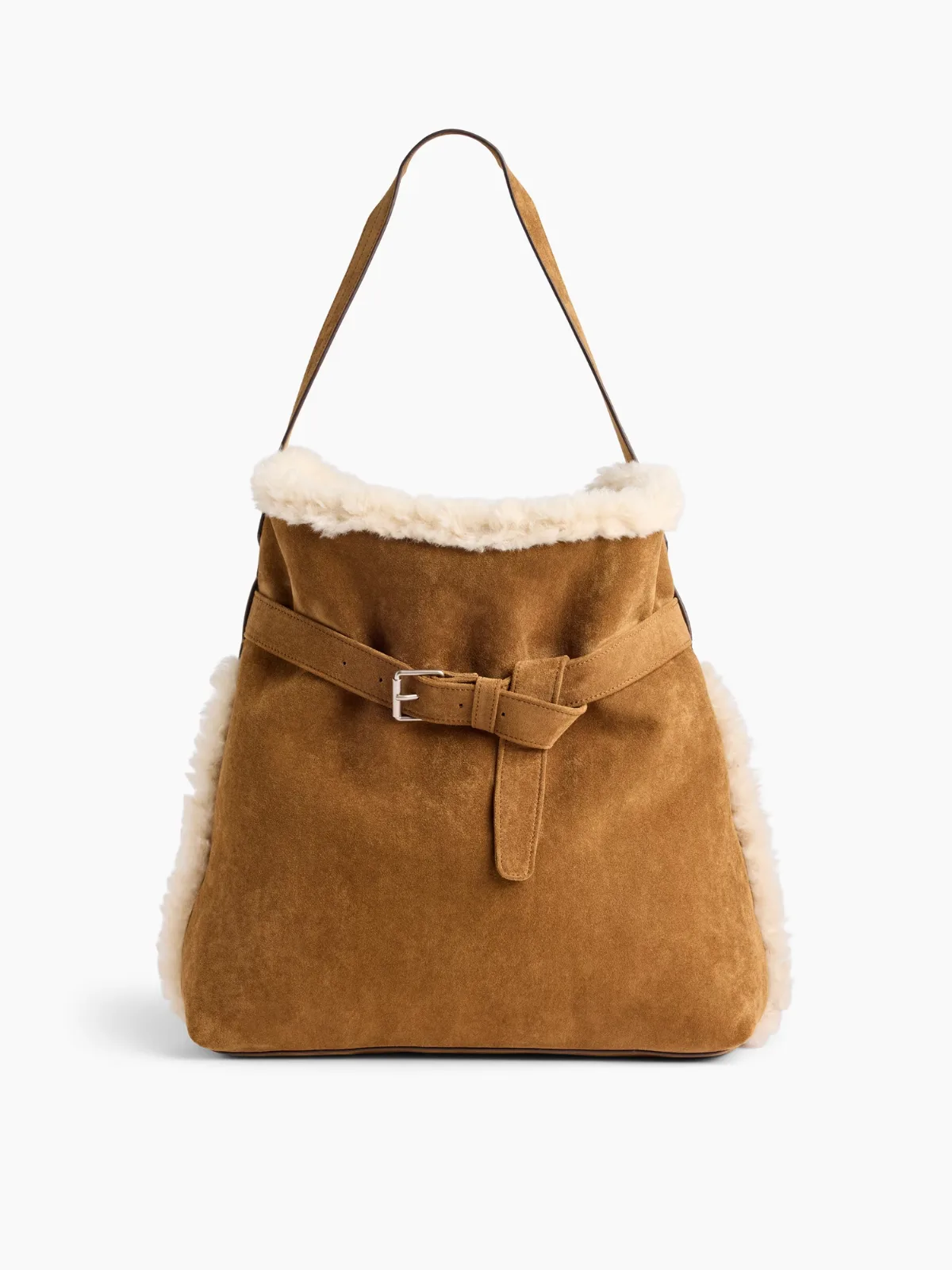 Vegan Suede Shoulder Bag by Gap