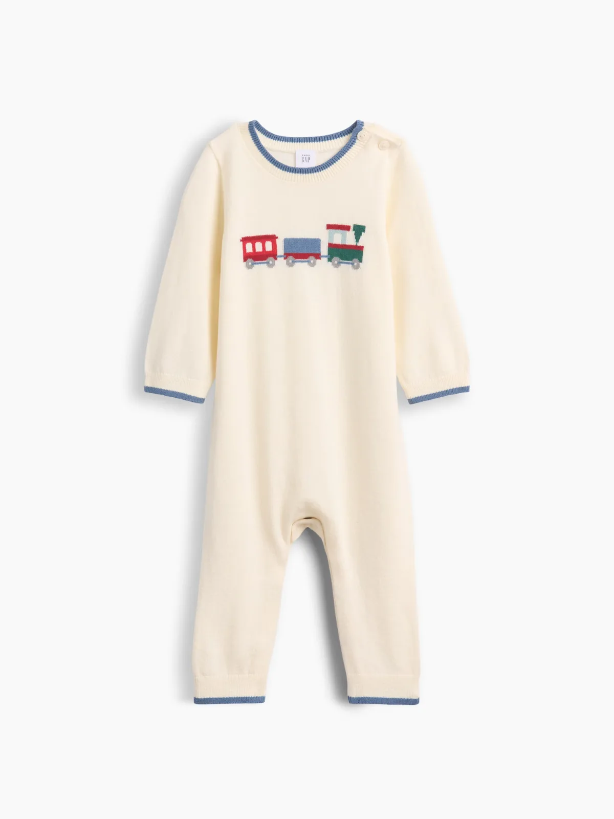 Baby Train Sweater One-Piece by Gap