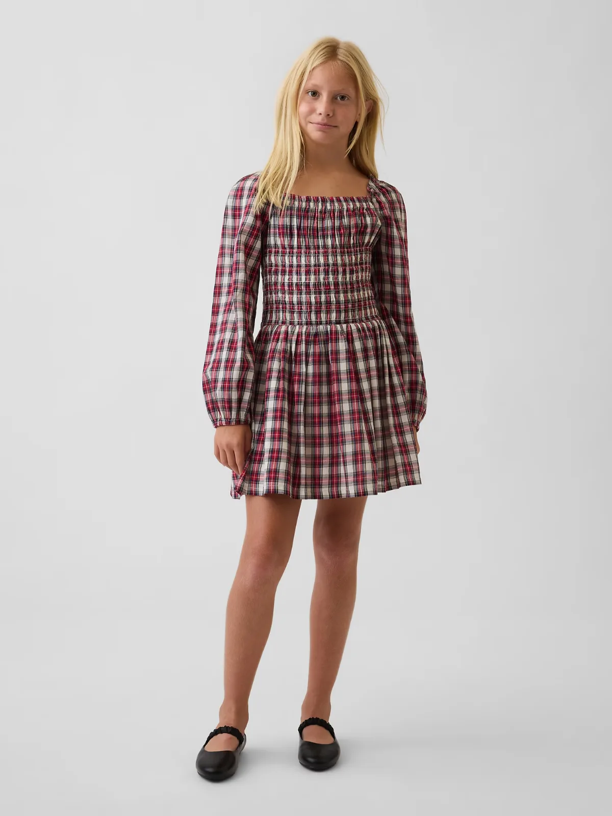 Smocked-Waist Dress by Gap