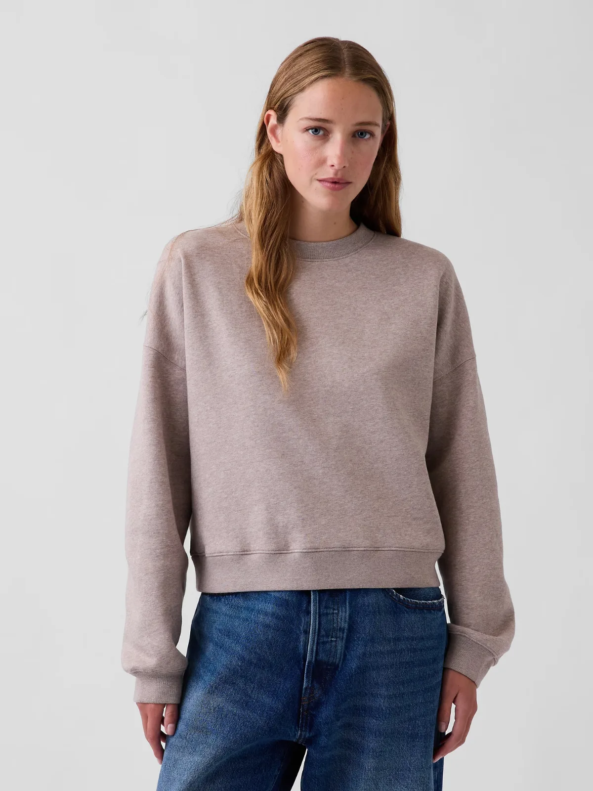 VintageSoft Wedge Crew Sweatshirt
