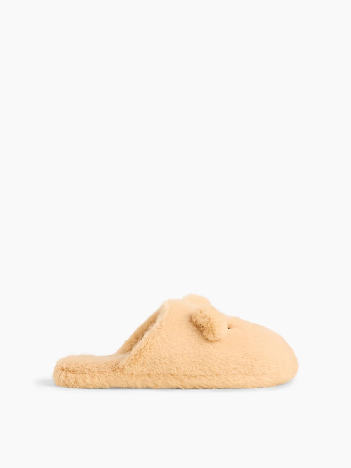 Faux Fur Brannan Bear Slippers by Gap