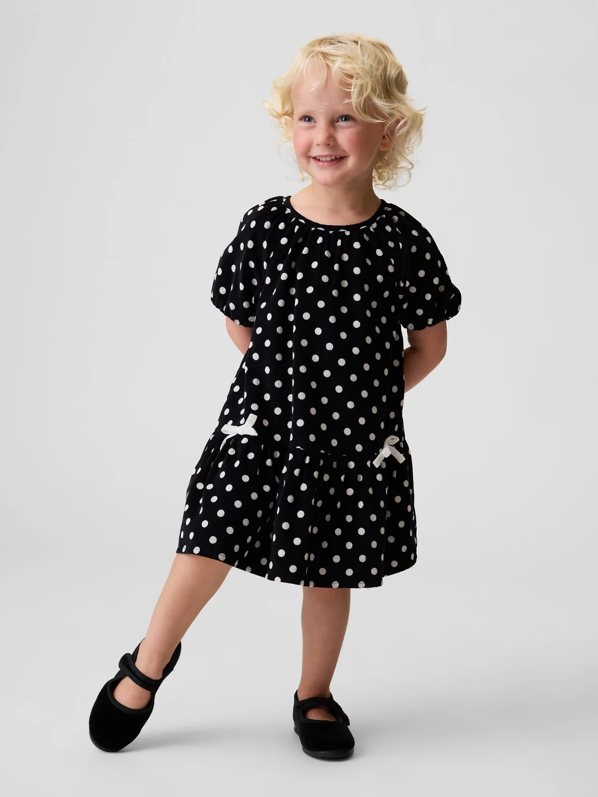 Polka Dot Corduroy Dress by Gap