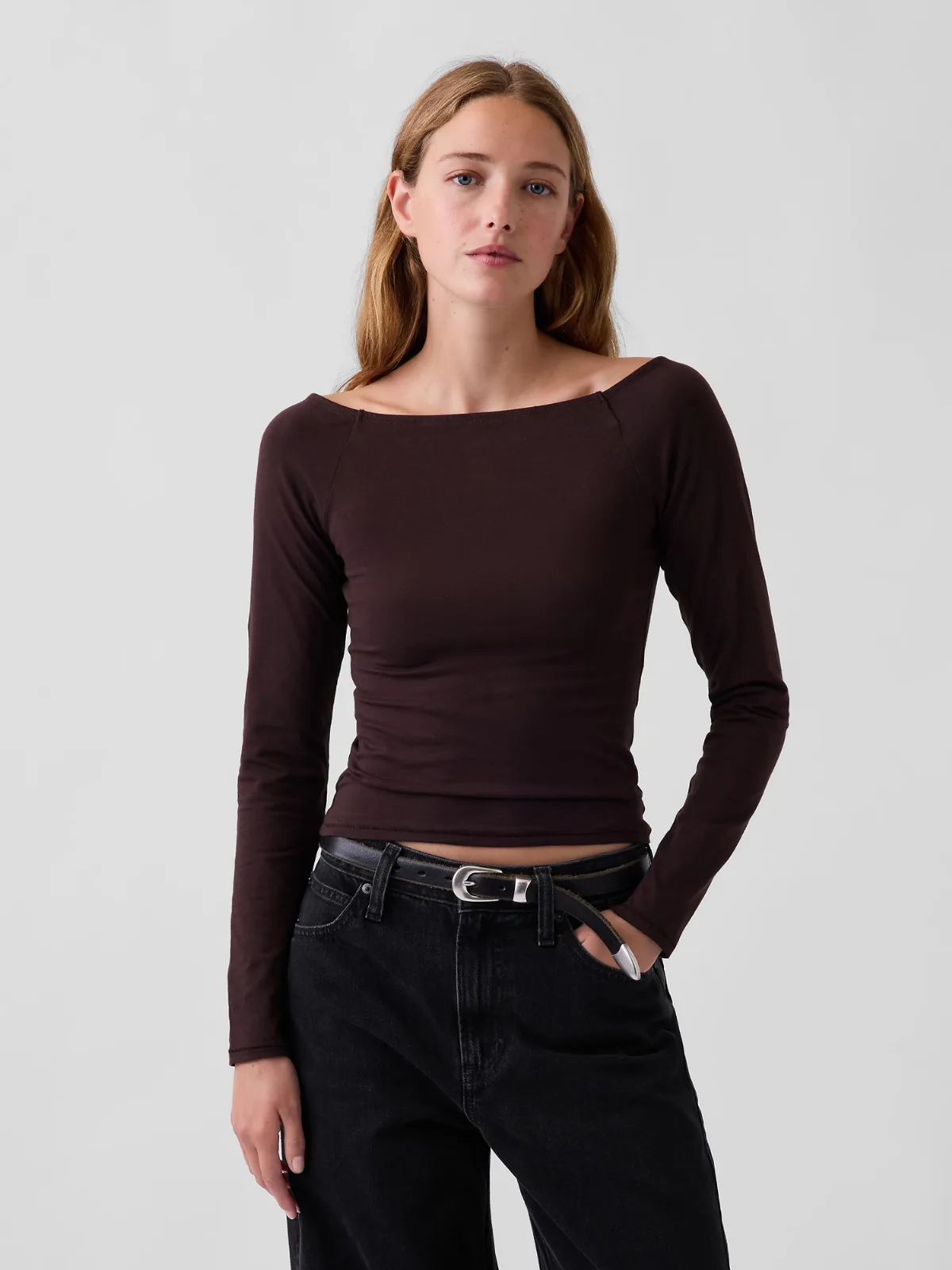 CloseKnit Jersey Crop T-Shirt by Gap