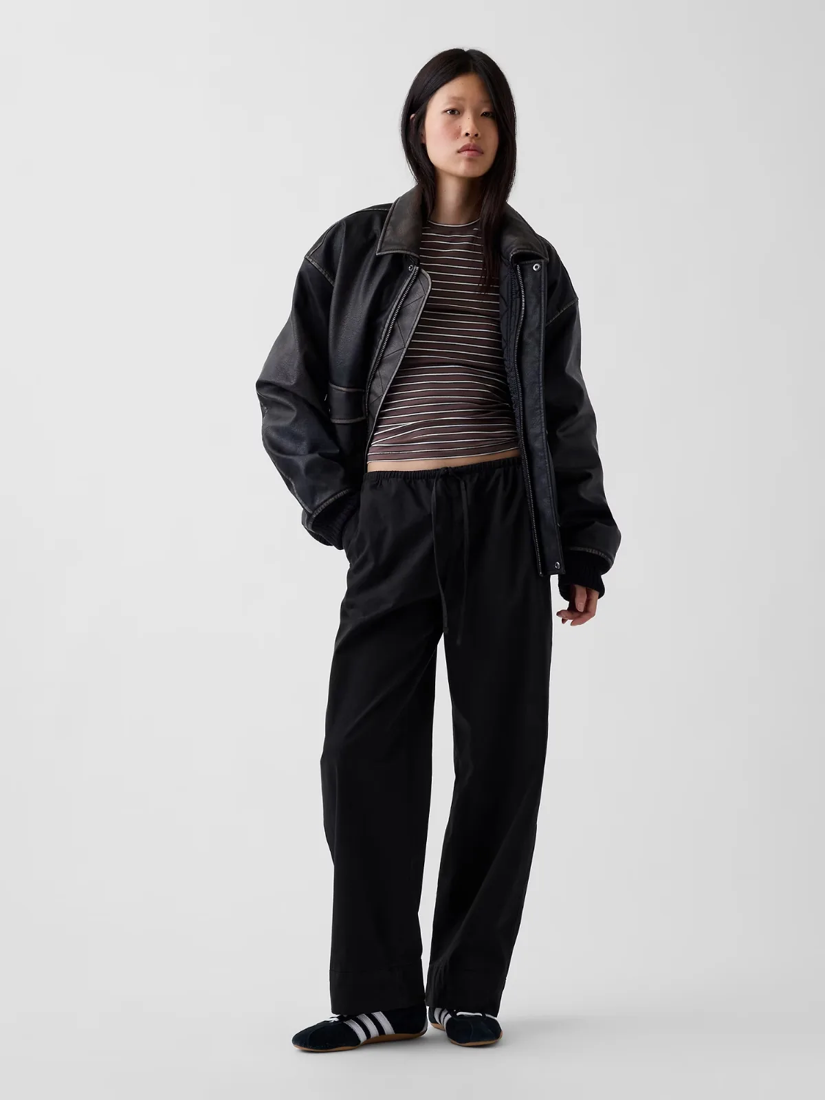 Cuffed Easy Pants by Gap