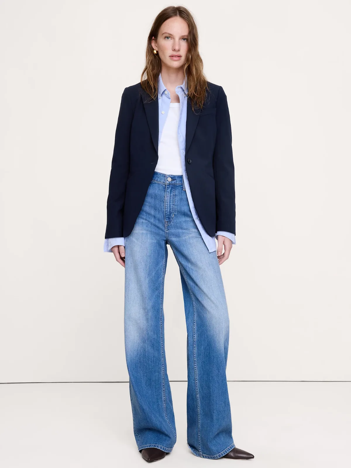 Slim City Stretch Blazer by Banana Republic