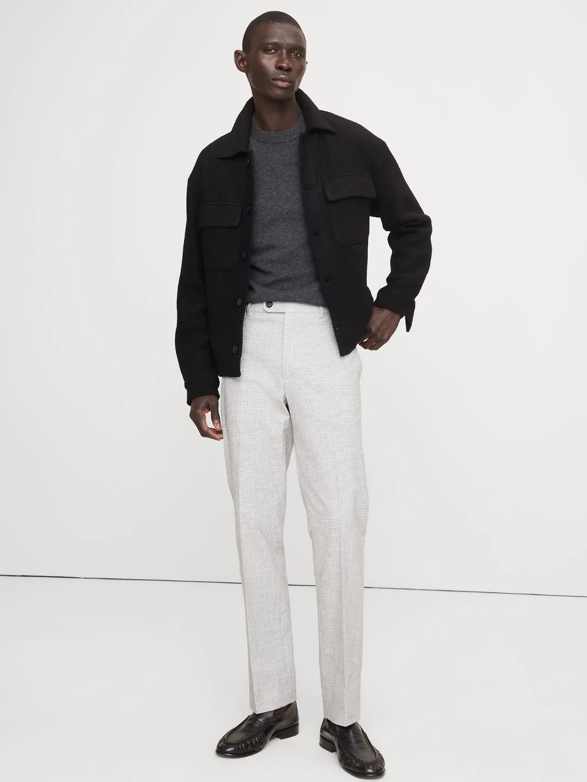 Slim Wrinkle-Resistant Dress Pant by Banana Republic