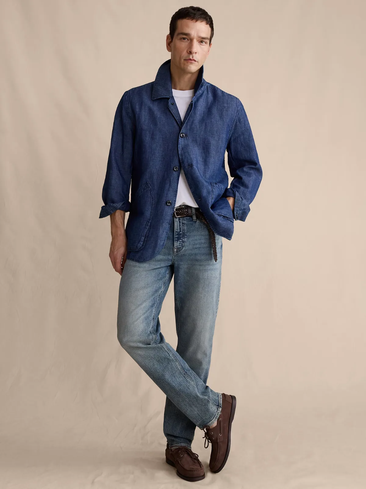 Straight Luxe Traveler Jean by Banana Republic