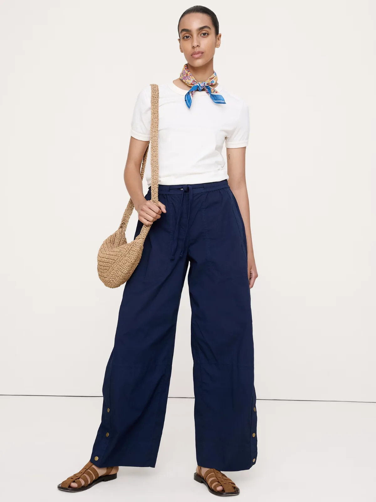 Ripstop Cotton Pull-On Pant by Banana Republic
