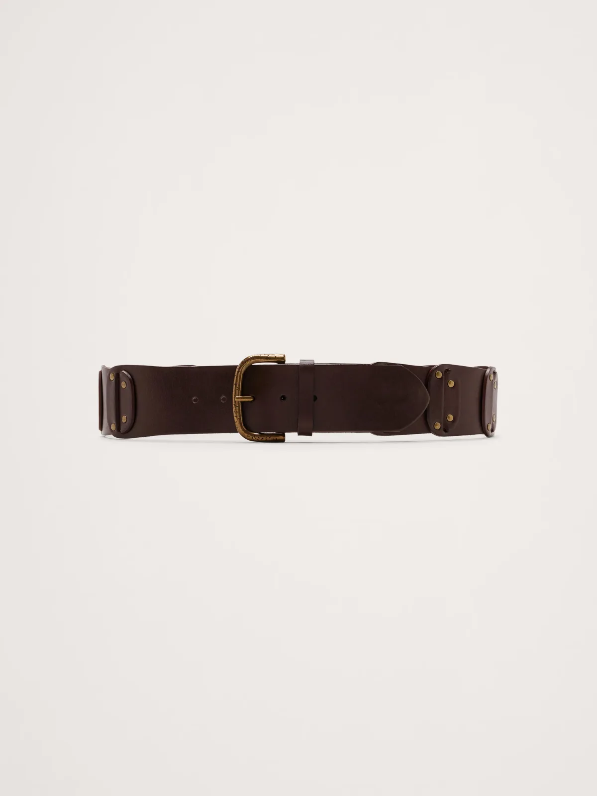Leather Studded Belt by Banana Republic
