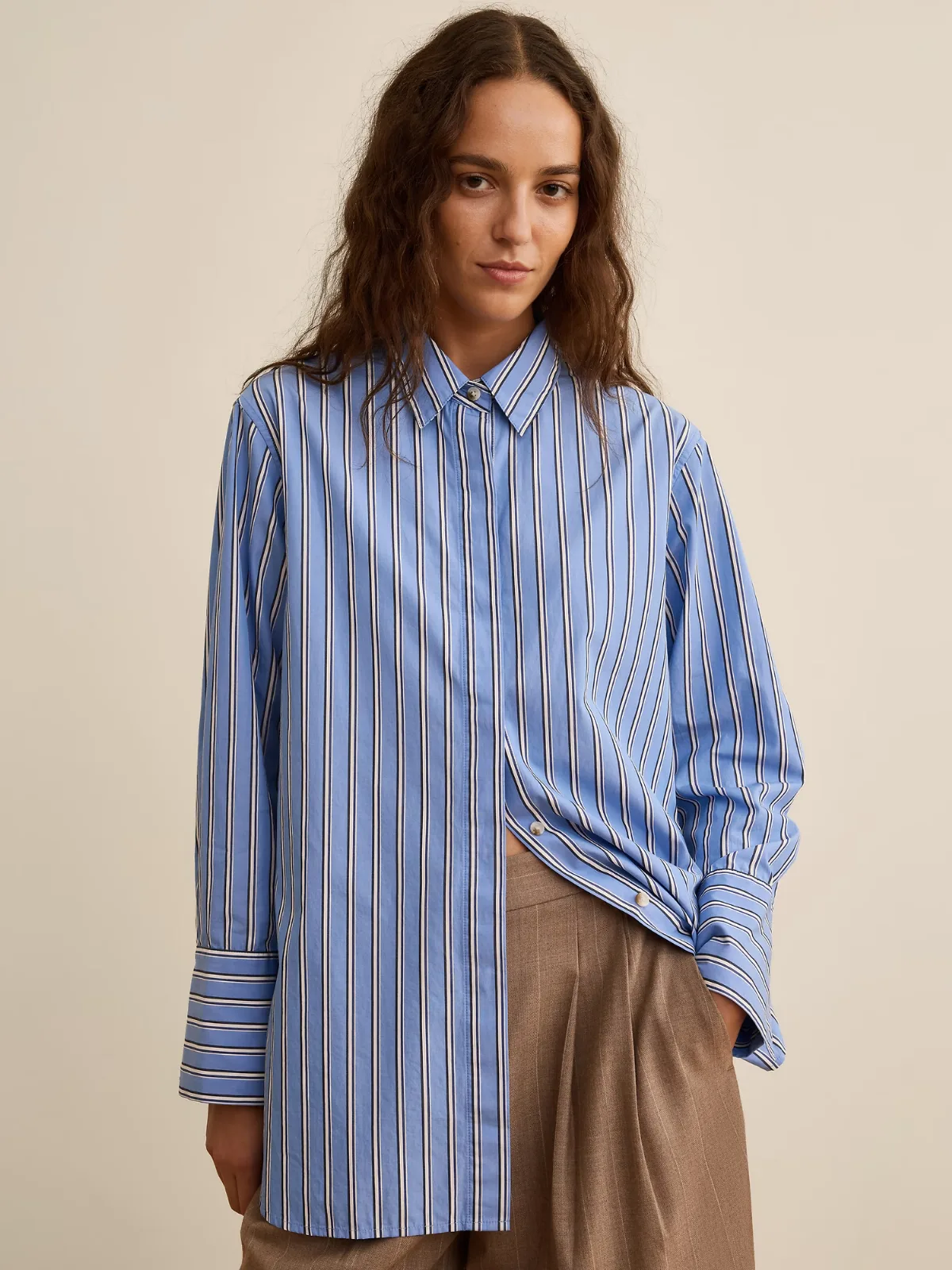 Banana Republic x La Ligne the Cotton Poplin Tunic by Banana Republic