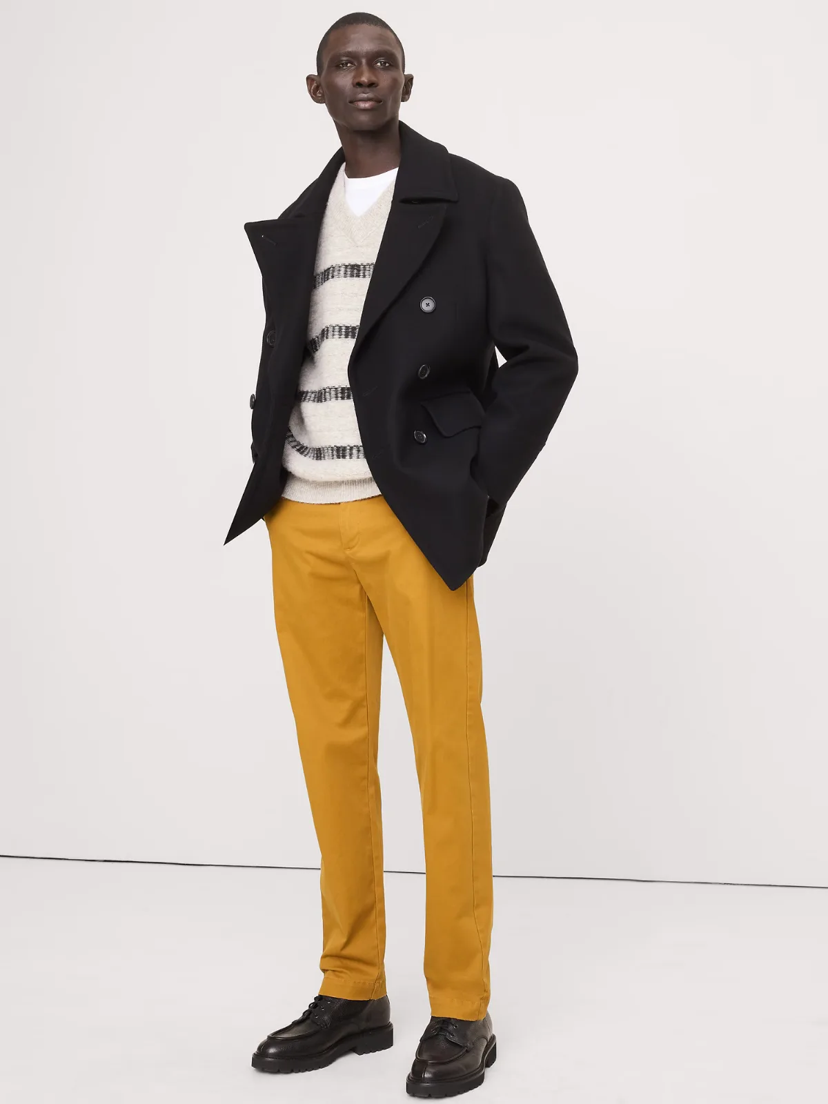 Straight Lived-In Chino Pant by Banana Republic