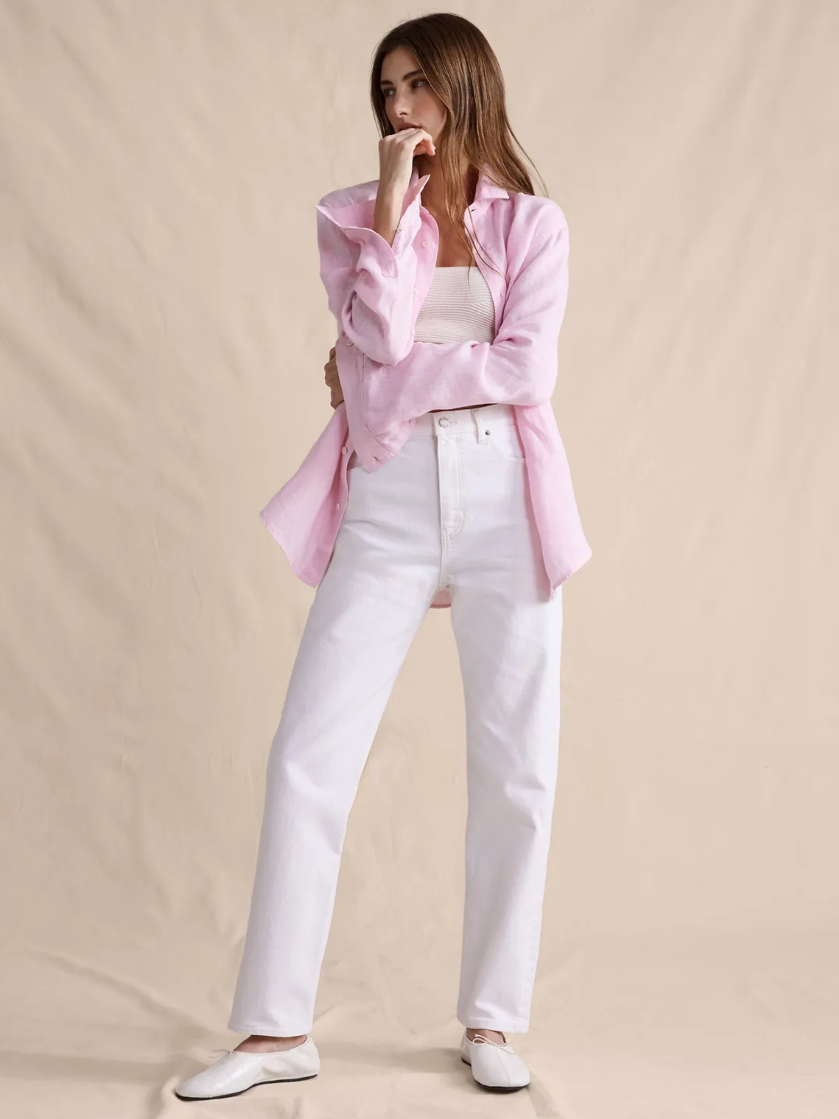 High-Rise 90S Straight Jean by Banana Republic