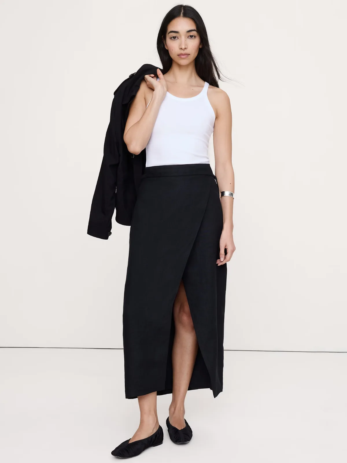 Ribbed Scoop-Neck Camisole by Banana Republic