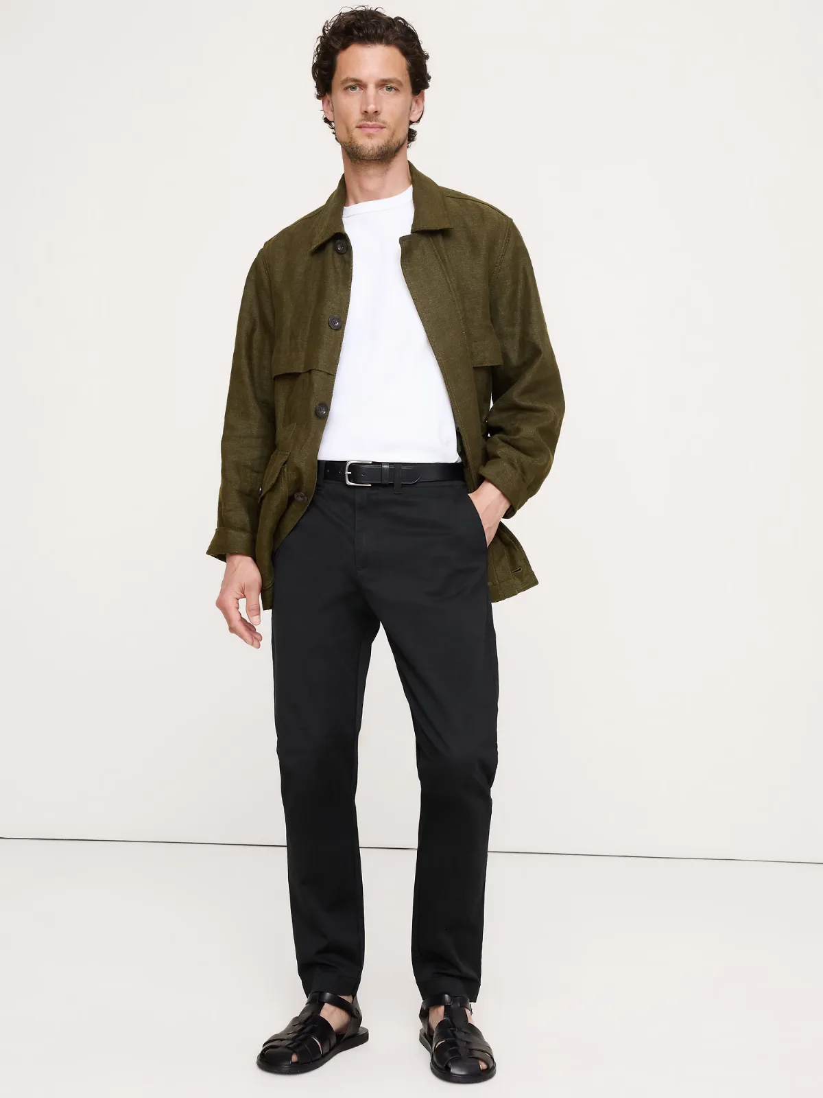 Athletic Lived-In Chino Pant by Banana Republic
