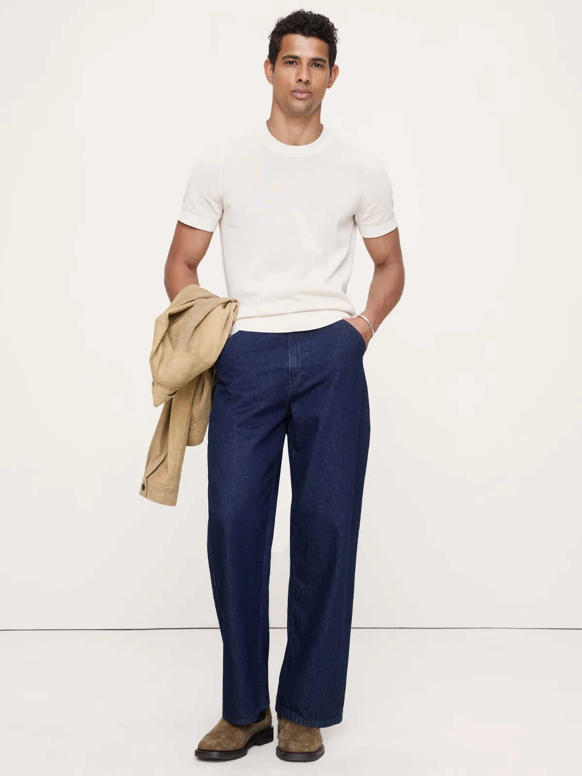 Cotton Sweater Tee by Banana Republic