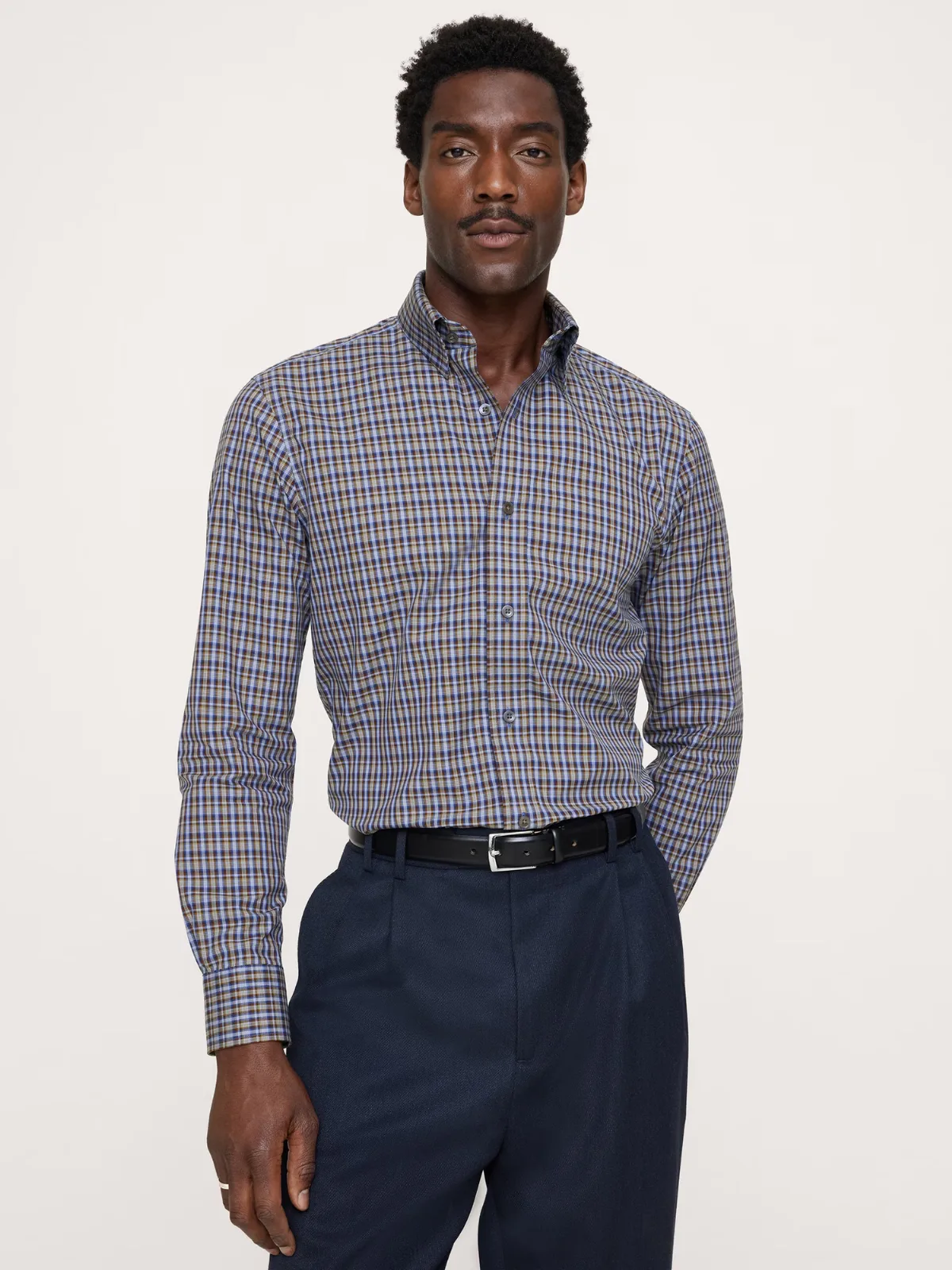 Slim-Fit Wrinkle-Resistant Dress Shirt by Banana Republic