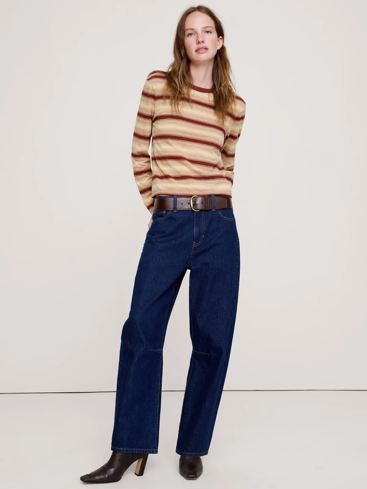 Vintage Cotton Long-Sleeve T-Shirt by Banana Republic