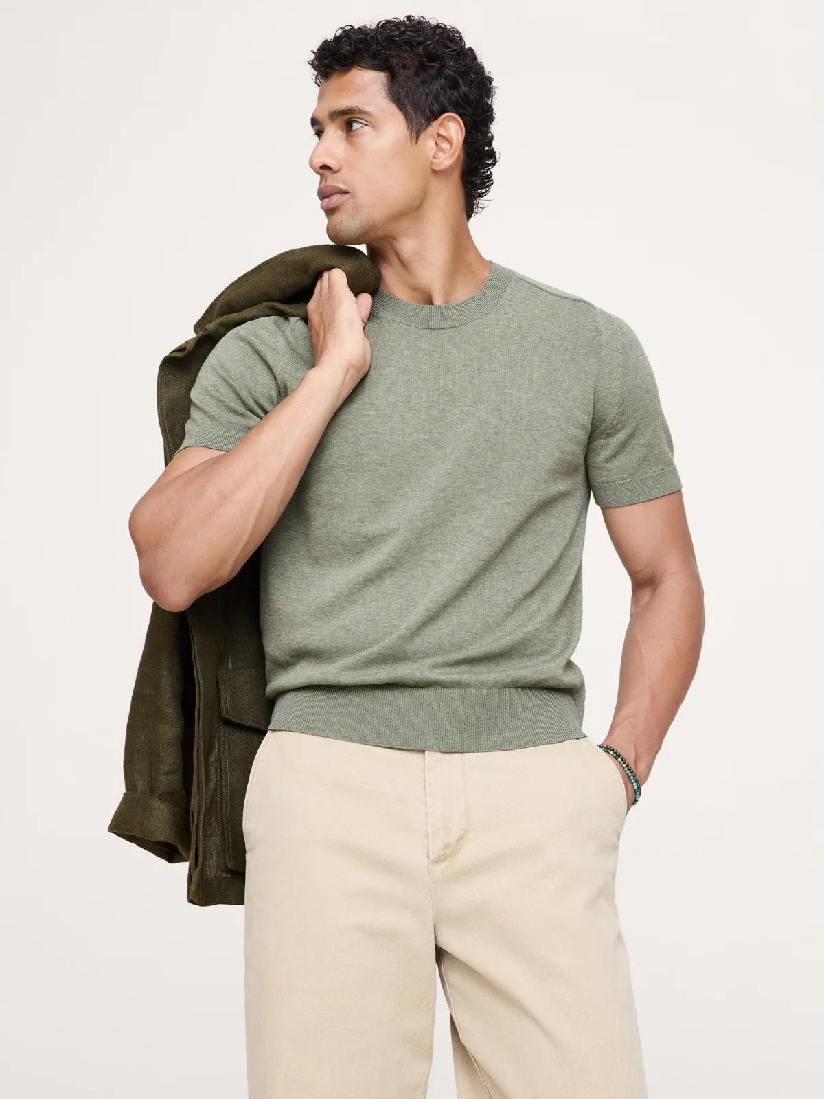 Cotton Sweater Tee by Banana Republic