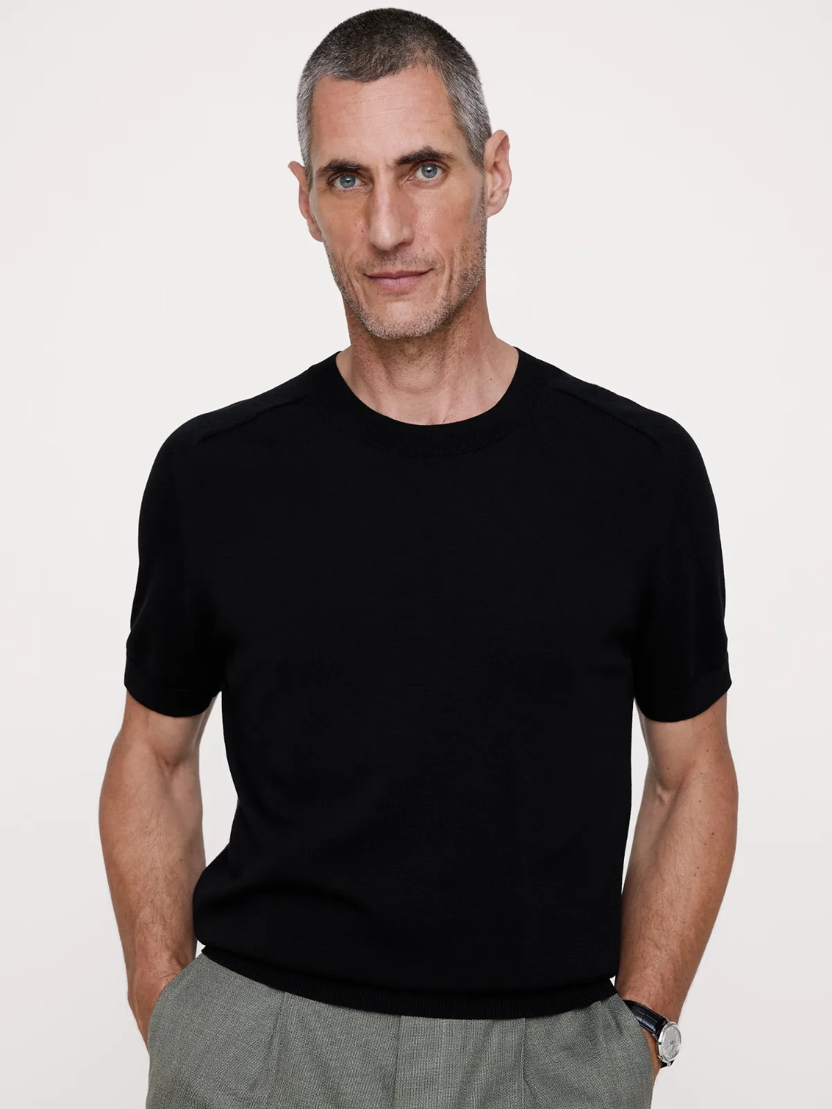 Cotton Sweater Tee by Banana Republic