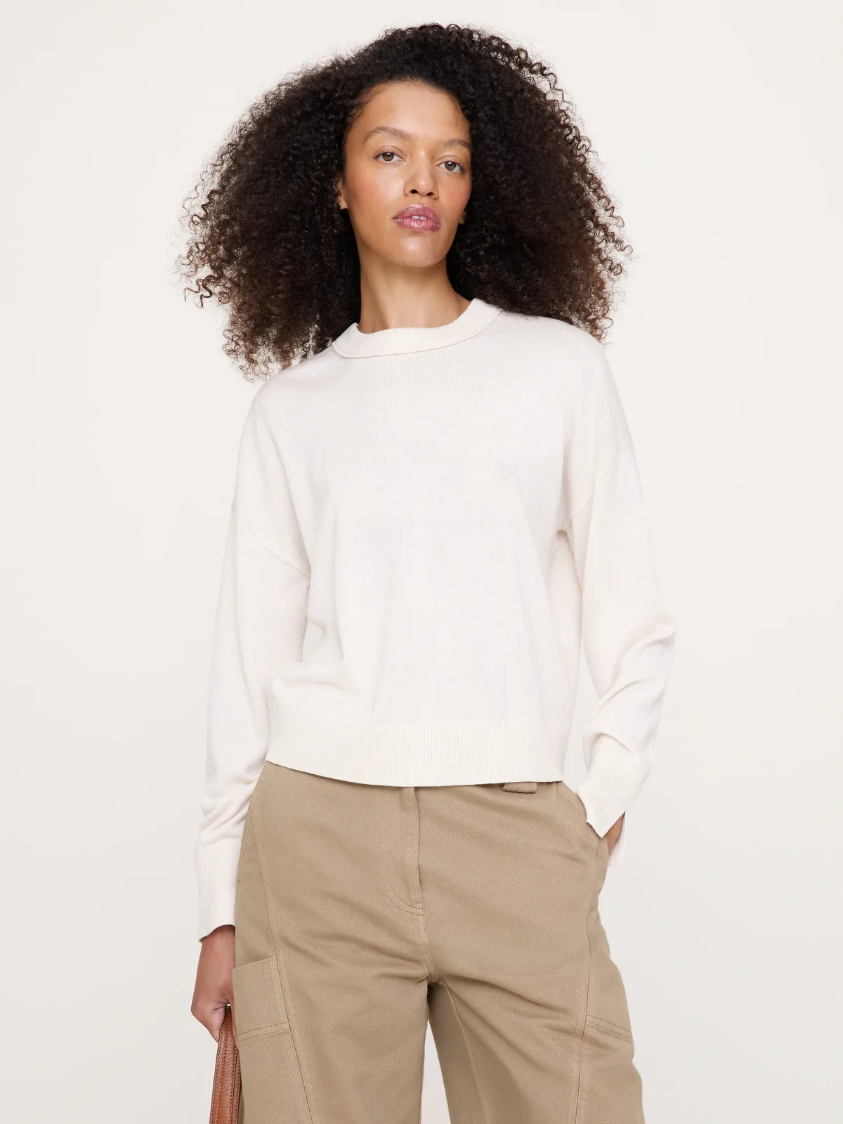 Merino Crew Sweater-Neck Sweater by Banana Republic