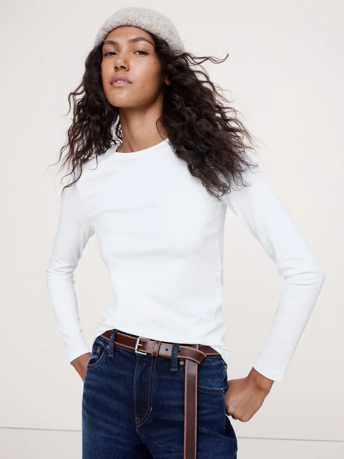 Refined Crew-Neck T-Shirt by Banana Republic