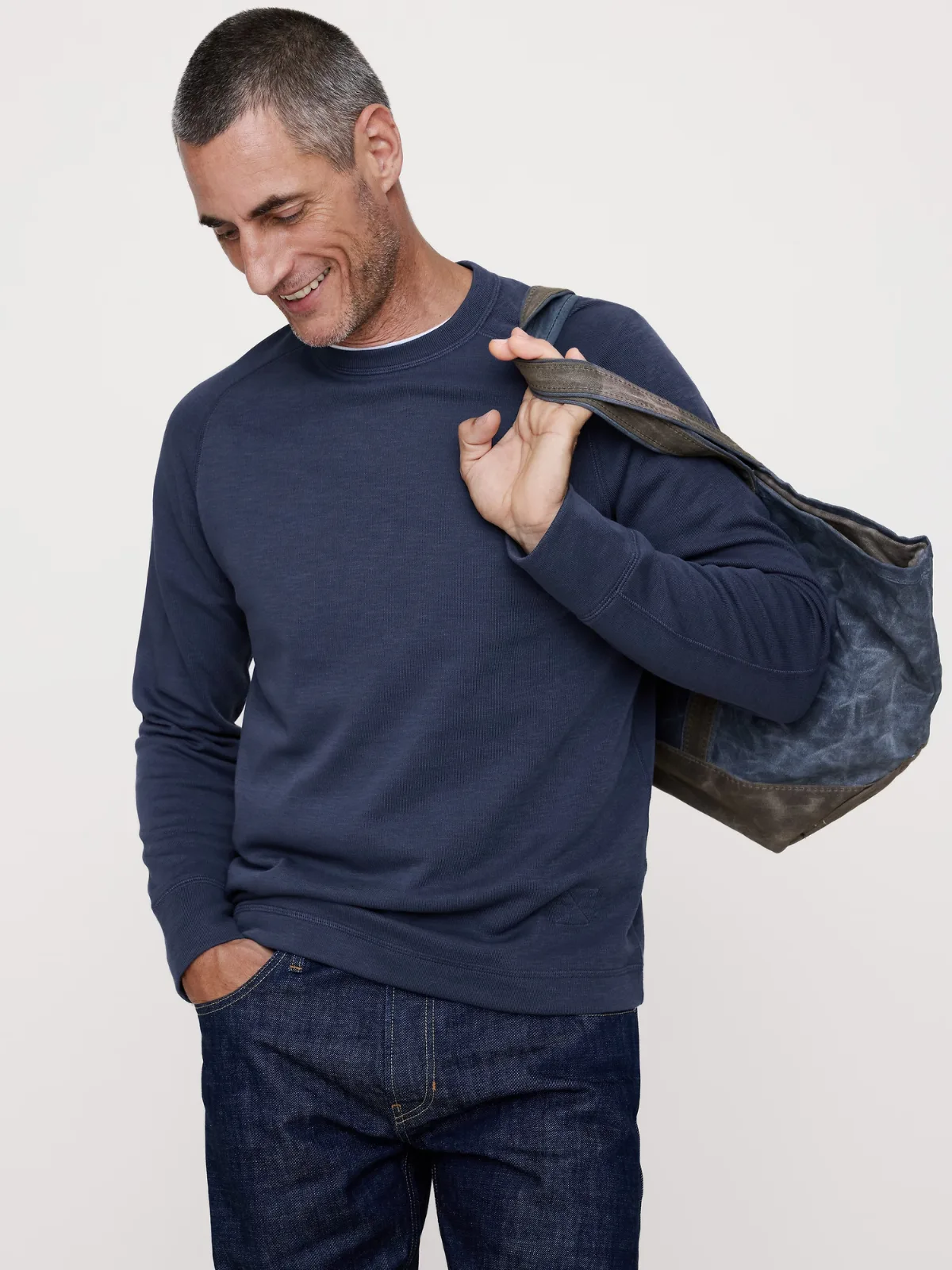 Slub Double-Knit Crew-Neck T-Shirt by Banana Republic