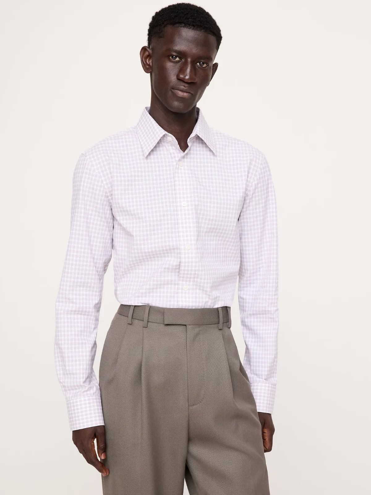 Slim-Fit Wrinkle-Resistant Dress Shirt by Banana Republic