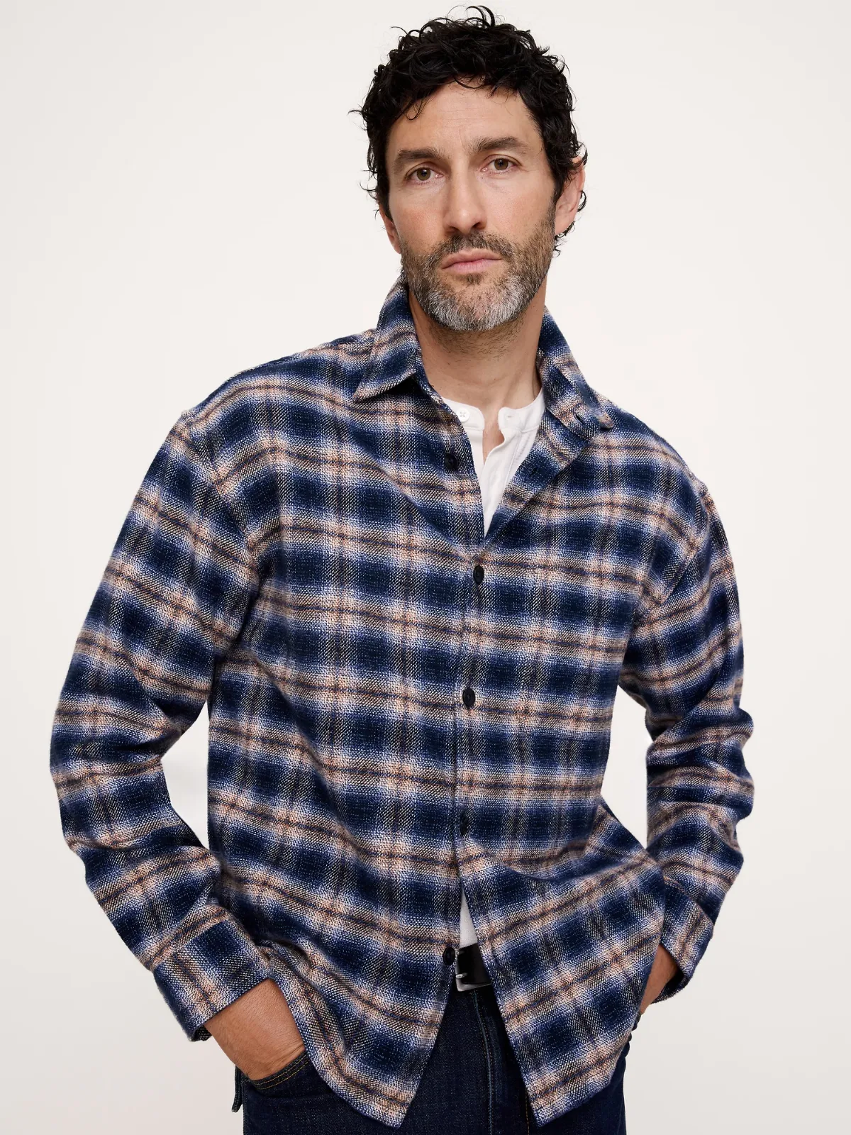 Relaxed-Fit Flannel Shirt by Banana Republic